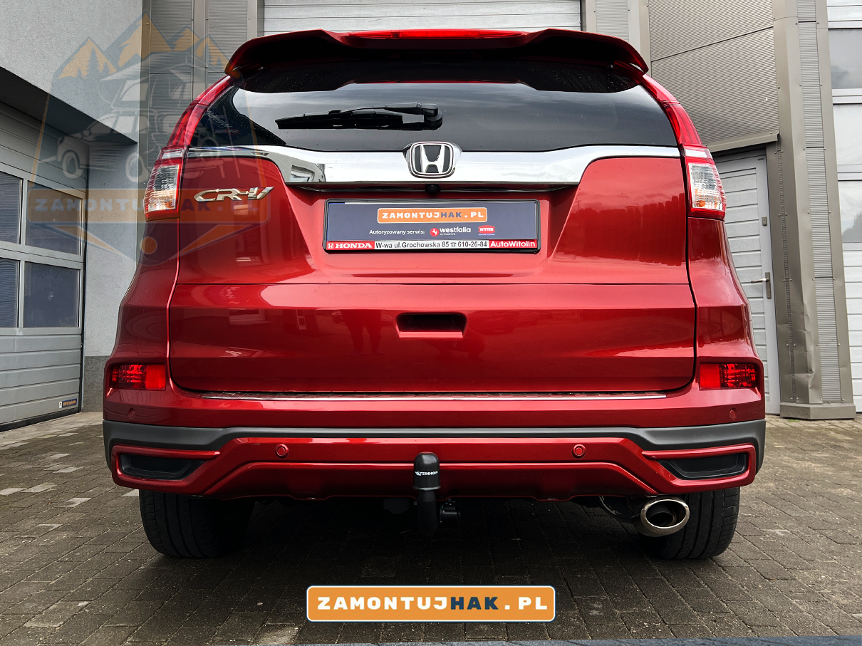 montaż haka poznań - honda crv